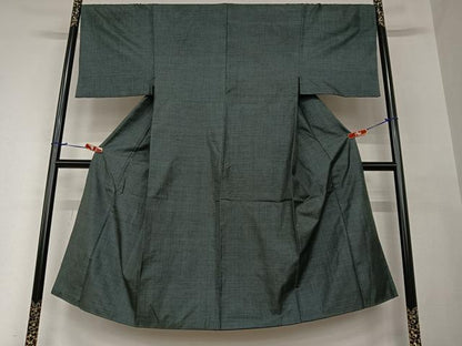 平和屋着物●男性　本場大島紬　アンサンブル　100亀甲　総詰め　正絹　逸品　AAAZ0322zg