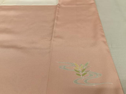 平和屋着物●訪問着 友禅 草花鈴文 暈し染め 金彩 正絹 逸品 AAAZ0329zg
