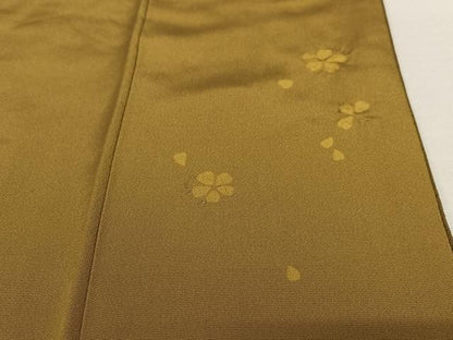 平和屋着物●訪問着 絞り 雪輪重ね花松文 金彩 ますいわ屋扱い 正絹 逸品 AAAZ0358zg