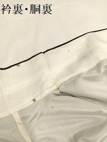 平和屋着物●上質な紬 番傘 正絹 逸品 AAAZ0593ph