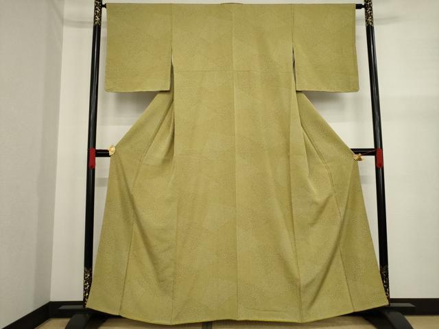 平和屋着物●江戸小紋　大小霰文　正絹　逸品　AAAZ0621ck