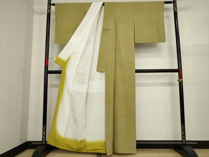平和屋着物●江戸小紋　大小霰文　正絹　逸品　AAAZ0621ck