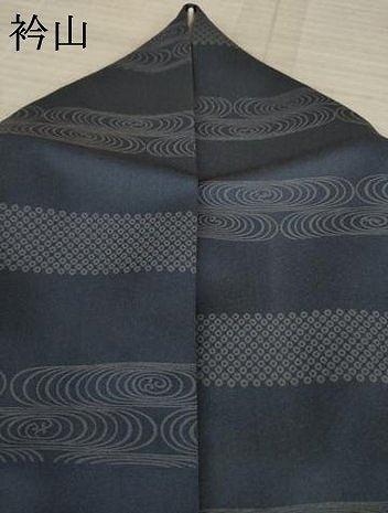 平和屋着物●訪問着　刺繍　雪輪花文　正絹　逸品　AAAZ0641ck