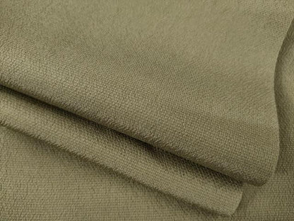 平和屋着物●お召 色無地 生壁色 正絹 逸品 AAAZ0661ck