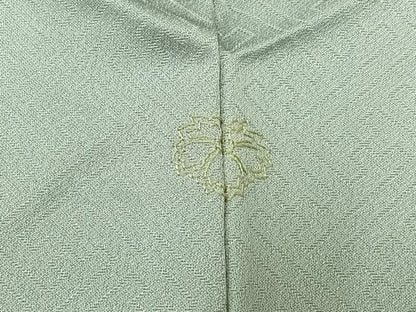 平和屋着物▽訪問着 単衣 総刺繍 蜀江花文 暈し染め 正絹 逸品 AAAZ0683jh