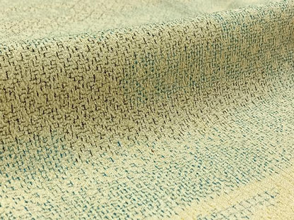 平和屋着物▽本塩沢 単衣 霞文 正絹 逸品 AAAZ0696jh