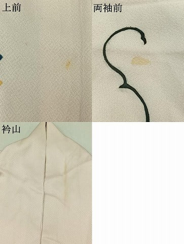 平和屋着物▽訪問着 単衣 紫陽花 金彩 正絹 逸品 AAAZ0705jh