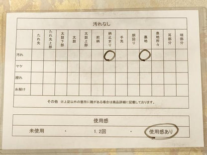 平和屋着物◎六通柄袋帯　唐織　清雅飛蝶　引箔袋　金銀糸　正絹　逸品　AAAZ0823dt