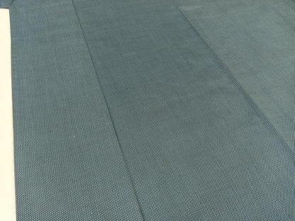 平和屋着物▽上質な紬 単衣 蚊絣 正絹 逸品 AAAZ0987jh