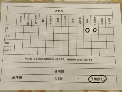 平和屋着物◎六通柄袋帯　立波文　金糸　正絹　逸品　AAAZ1126ou