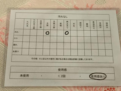 平和屋着物◎六通柄袋帯　唐織　乱菊　銀糸　正絹　逸品　AAAZ1150ou