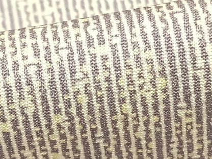 平和屋着物▽上質な小紋 単衣 よろけ縞 正絹 逸品 AAAZ1392fy
