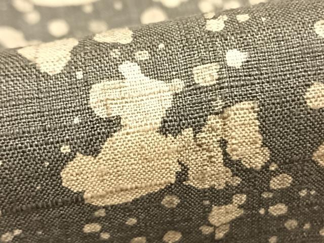平和屋着物▽生紬 単衣 霞文 正絹 逸品 AAAZ1397fy