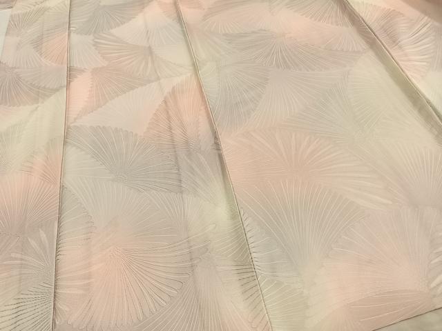 平和屋着物▽上質な小紋 単衣 花尽くし 正絹 逸品 AAAZ1402fy