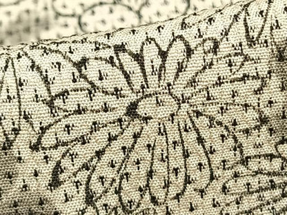 平和屋着物▽本塩沢 訪問着 単衣 手描き 草花文 正絹 逸品 未使用 AAAZ1409fy