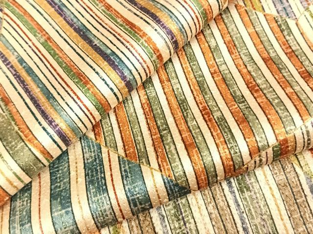 平和屋着物▽上質な小紋 単衣 亀甲文様 正絹 逸品 未使用 AAAZ1412fy