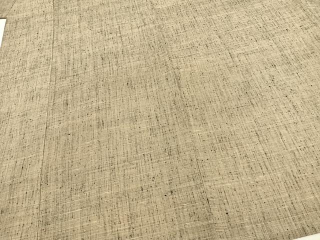 平和屋着物▽男性 紬 単衣 霞文 キングサイズ 正絹 逸品 AAAZ1423fy