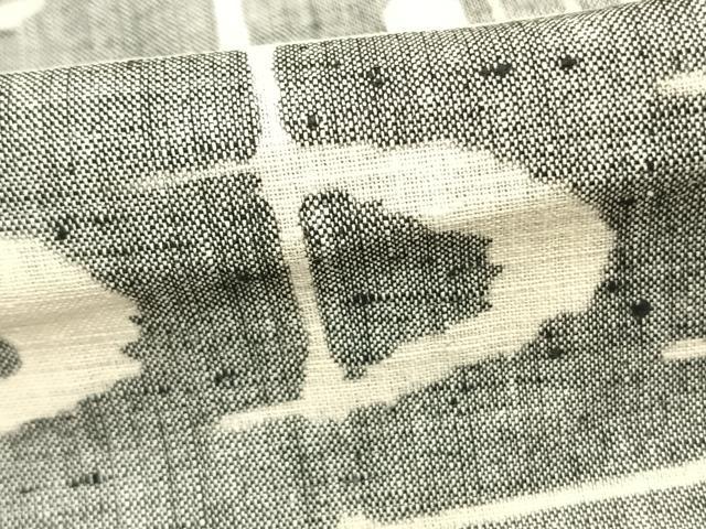 平和屋着物▽上質な紬 単衣 絣柄 正絹 逸品 AAAZ1434fy