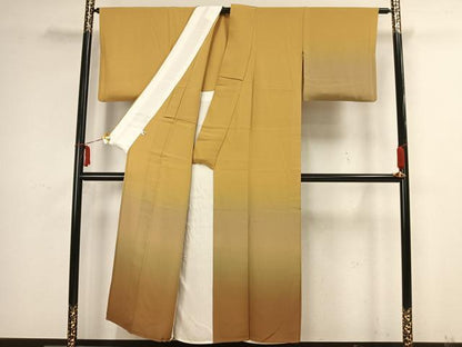 平和屋着物▽訪問着 単衣 霞文 正絹 逸品 AAAZ1468fy