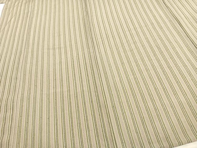 平和屋着物▽上質な小紋 単衣 間道 正絹 逸品 AAAZ1471fy