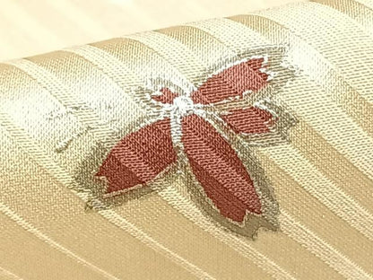 平和屋着物▽上質な小紋 単衣 作家物 舞蝶文 銀彩 正絹 逸品 AAAZ1477fy