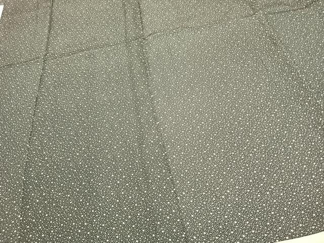 平和屋着物▽上質な小紋 単衣 散らし文 正絹 逸品 AAAZ1478fy