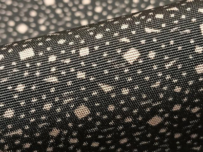 平和屋着物▽上質な小紋 単衣 散らし文 正絹 逸品 AAAZ1478fy