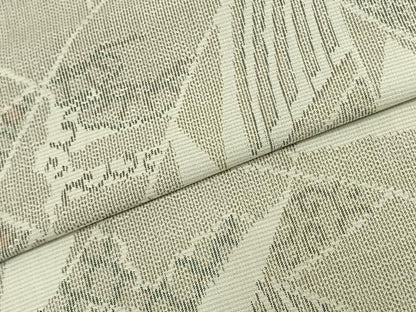 平和屋着物▽上質な紬 単衣 熨斗文 正絹 逸品 AAAZ1506fy