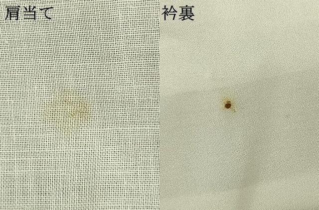 平和屋着物▽上質な紬　単衣　地紙花文　正絹　逸品　AAAZ1518fy