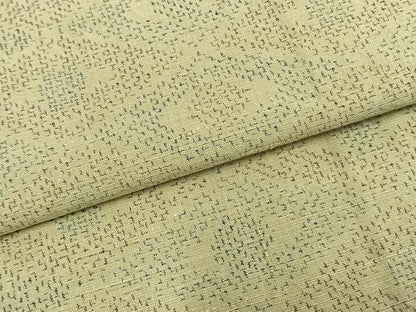 平和屋着物▽上質な紬 単衣 菱文 正絹 逸品 AAAZ1522fy