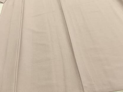 平和屋着物▽男性 色無地 単衣 灰桜色 洗える着物 AAAZ1537fy