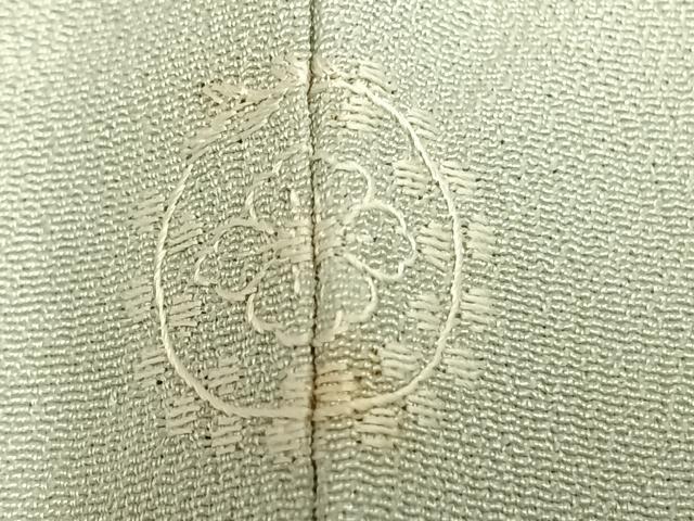 平和屋着物▽訪問着 単衣 手描き 枝花文 正絹 逸品 AAAZ1539fy