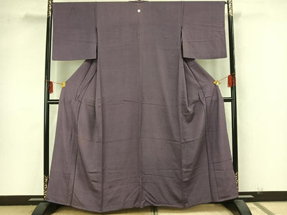 平和屋着物▽江戸小紋 単衣 鮫小紋柄 正絹 逸品 AAAZ1559fy