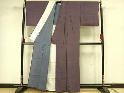 平和屋着物▽江戸小紋 単衣 鮫小紋柄 正絹 逸品 AAAZ1559fy