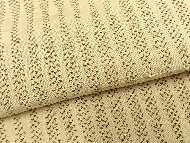平和屋着物▽上質な紬 単衣 変わり縞 正絹 逸品 AAAZ1565fy