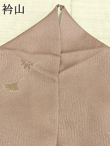 平和屋着物▽友禅作家の巨匠 浅井青仁 小紋 単衣 舞花文 正絹 逸品 AAAZ1567fy