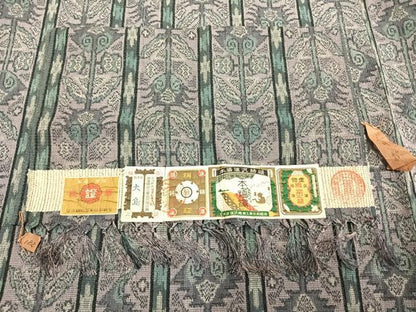 平和屋着物▽本場塩沢結城 単衣 花間道 証紙付き 正絹 逸品 AAAZ1581fy