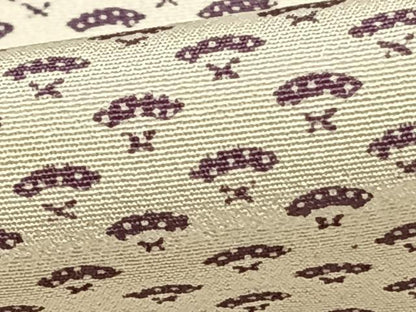 平和屋着物▽上質な小紋 単衣 扇面文 正絹 逸品 AAAZ1617fy
