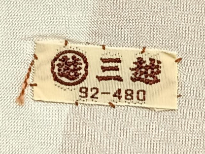平和屋着物▽江戸小紋 単衣 寄せ小紋柄 三越扱い 正絹 逸品 AAAZ1619fy