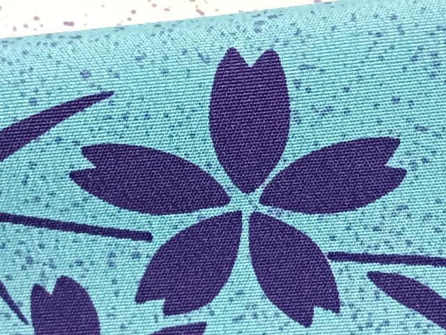 平和屋着物▽小紋 単衣 舞桜文 洗える着物 AAAZ1626fy