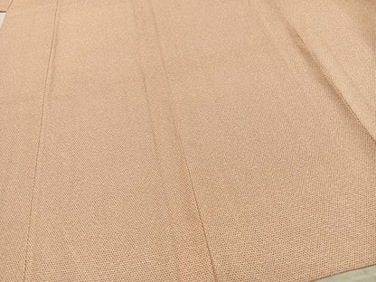 平和屋着物▽本塩沢 単衣 蚊絣 正絹 逸品 AAAZ1629fy