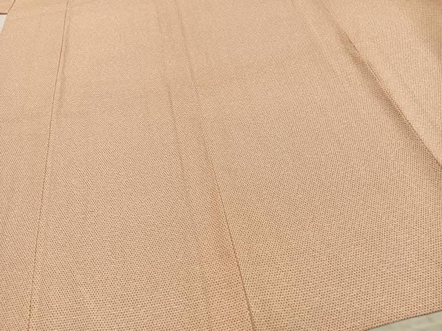 平和屋着物▽本塩沢 単衣 蚊絣 正絹 逸品 AAAZ1629fy
