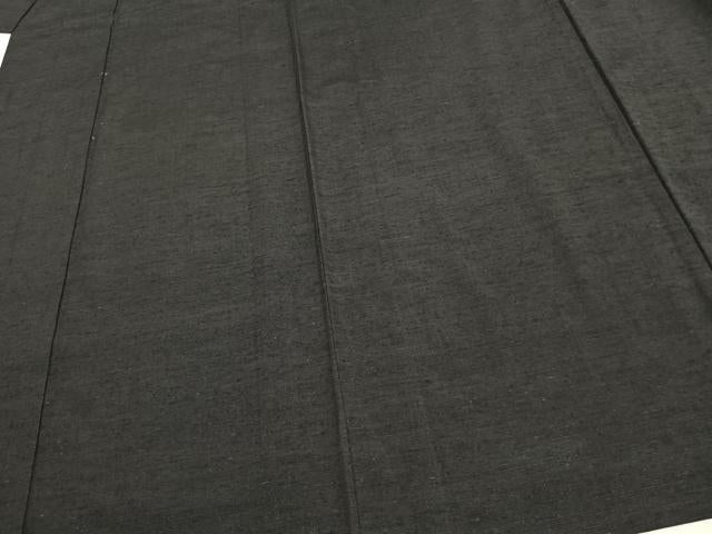 平和屋着物▽男性 紬 単衣 アンサンブル 仙斎茶色 正絹 逸品 AAAZ1647fy