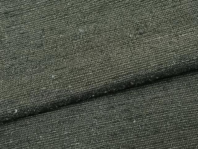 平和屋着物▽男性 紬 単衣 アンサンブル 仙斎茶色 正絹 逸品 AAAZ1647fy