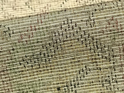 平和屋着物▽上質な紬 単衣 幾何学文 正絹 逸品 AAAZ1658fy