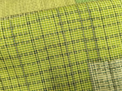 平和屋着物▽大島紬　単衣　色紙重ね文　正絹　逸品　AAAZ1665fy