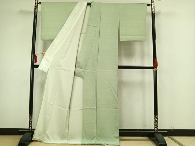 平和屋着物▽江戸小紋　単衣　角通し　正絹　逸品　AAAZ1668fy