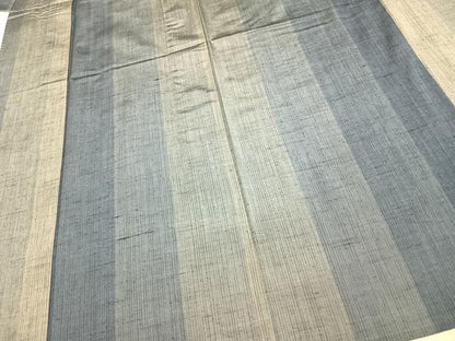 平和屋着物▽上質な紬 単衣 間道 正絹 逸品 AAAZ1673fy