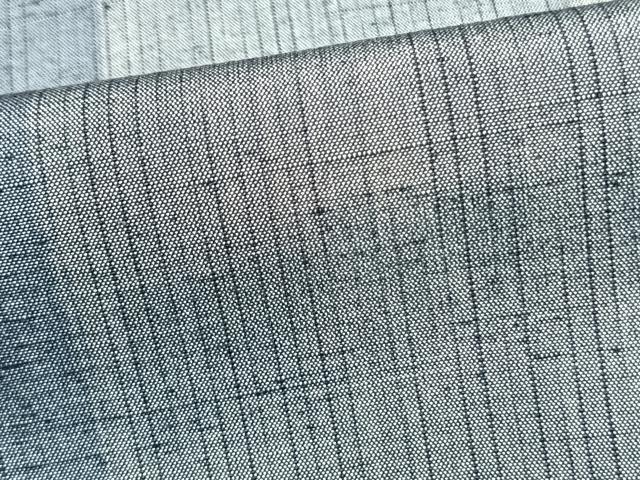 平和屋着物▽上質な紬 単衣 間道 正絹 逸品 AAAZ1673fy
