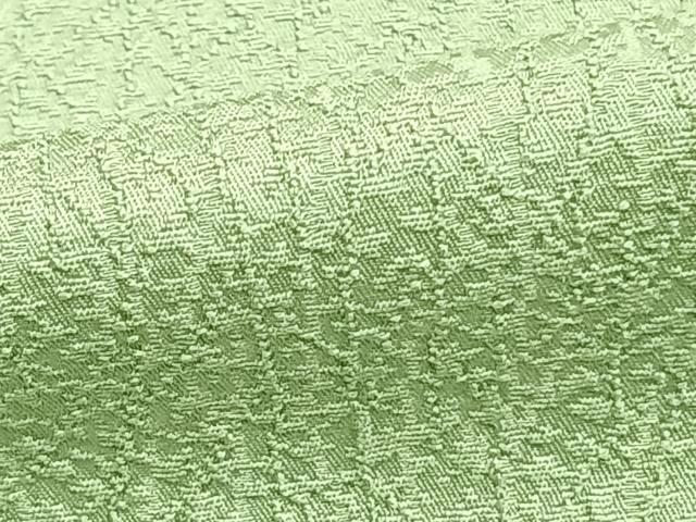 平和屋着物▽上質な色無地　単衣　紋意匠　夏虫色　さが美扱い　正絹　逸品　AAAZ1677fy